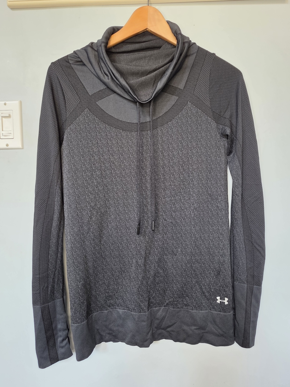 Under Armour Threadborne Cowl Neck Long Sleeve Top S Women